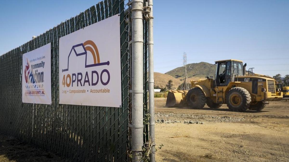 Construction is now underway as of this week on 40 Prado, a new homeless services center at 40 Prado Road in San Luis Obispo that will help homeless individuals get housing, employment and other needed services.