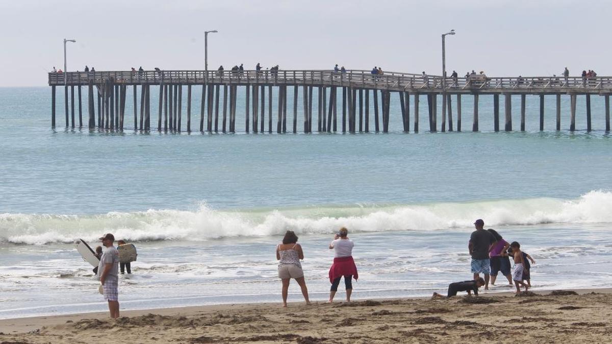 The Cayucos Pier in a Tribune file photo. 