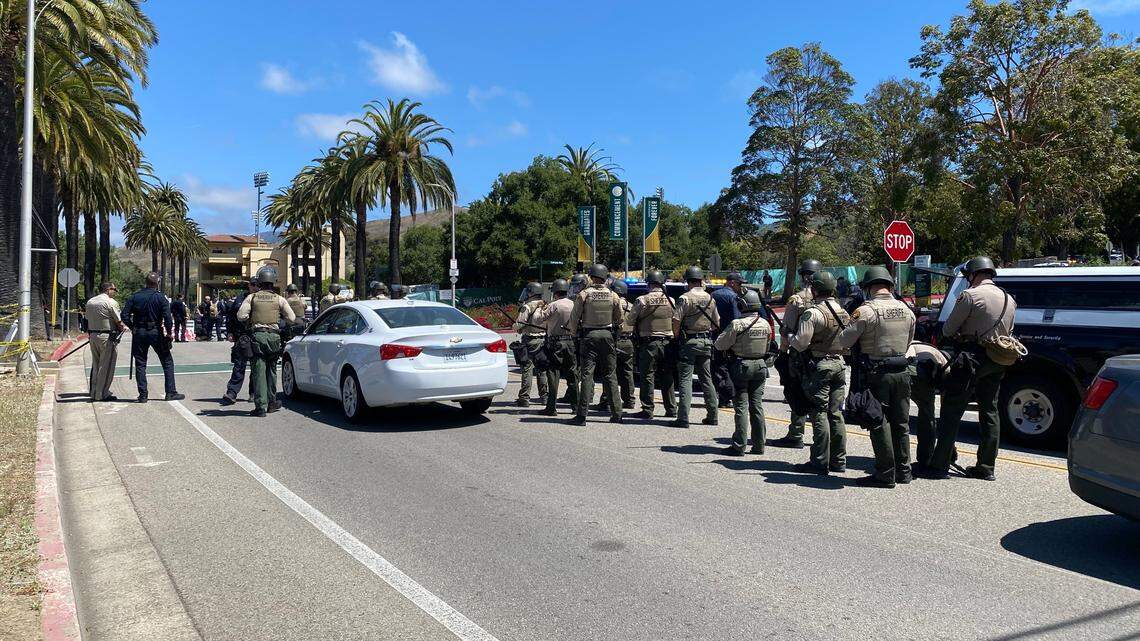 A Cal Poly protest drew maybe 30 people. It didn’t require the riot squad | Opinion