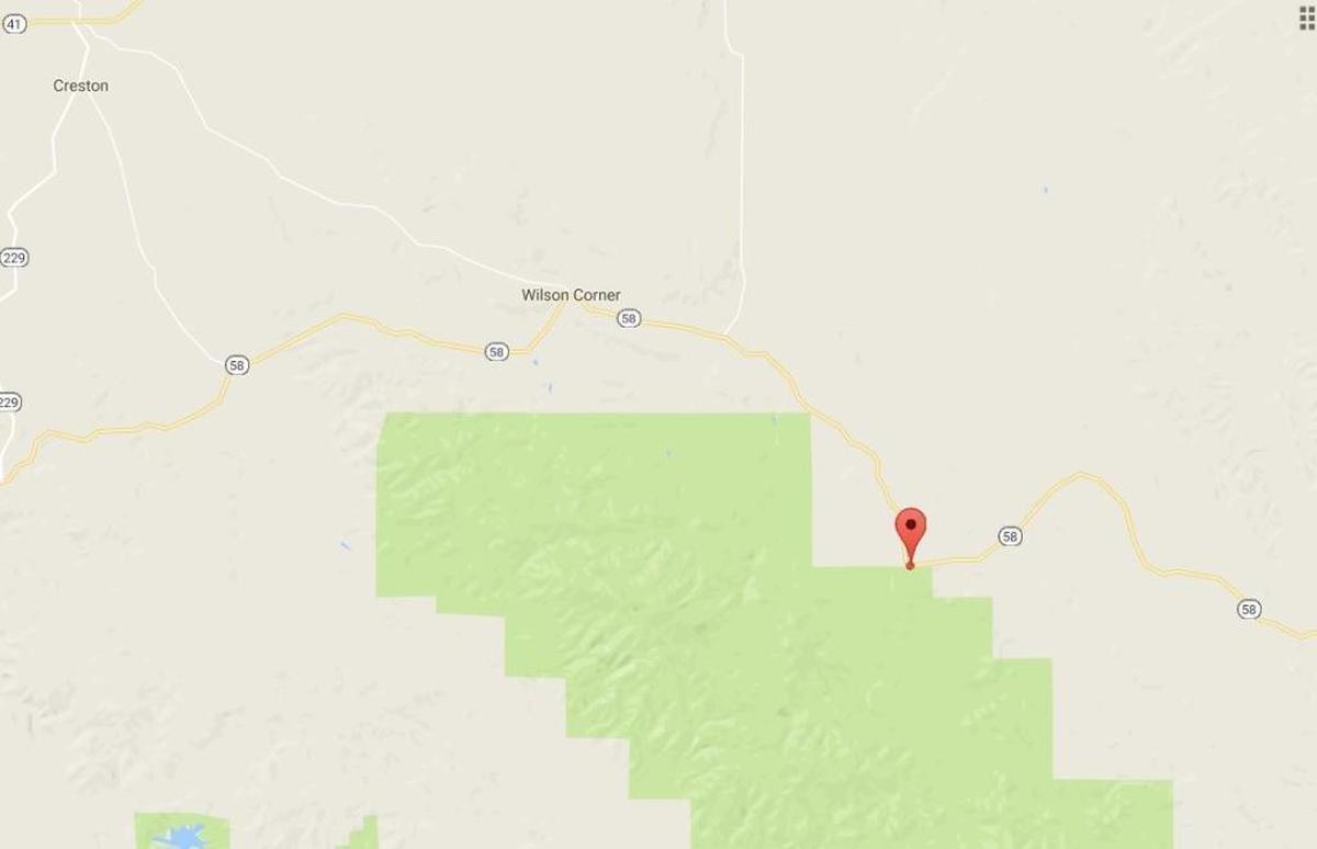 Firefighters responded to two brush fires east of Santa Margarita on Tuesday morning.