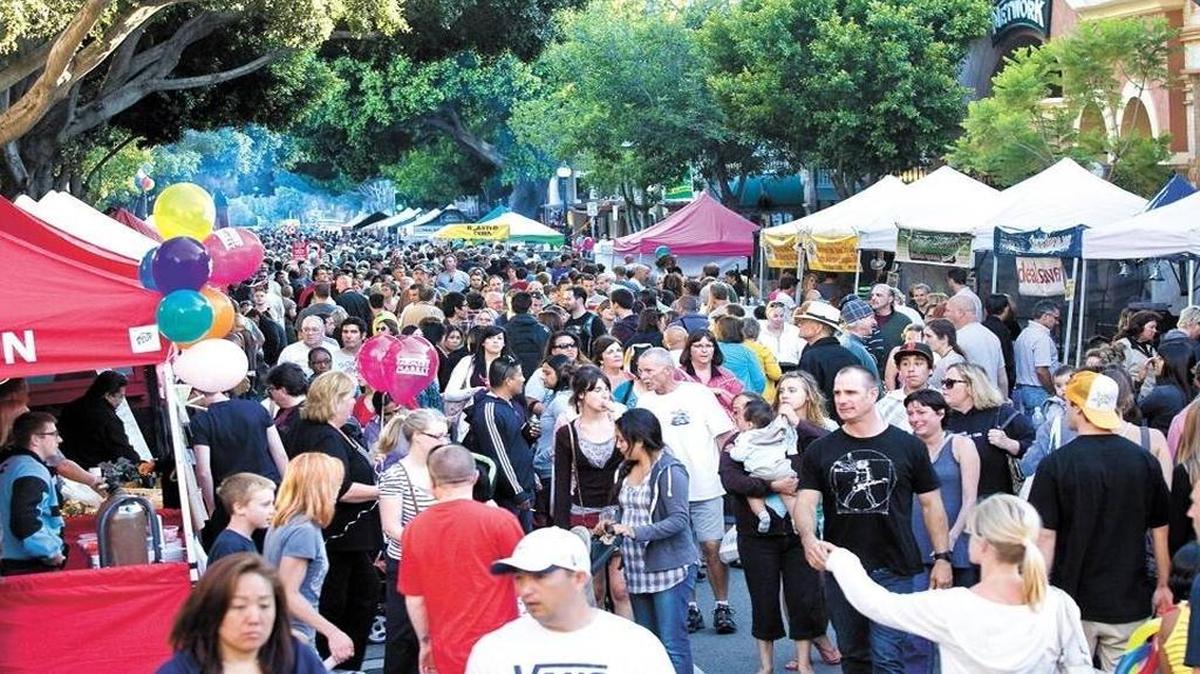 The Downtown SLO Farmers Market.