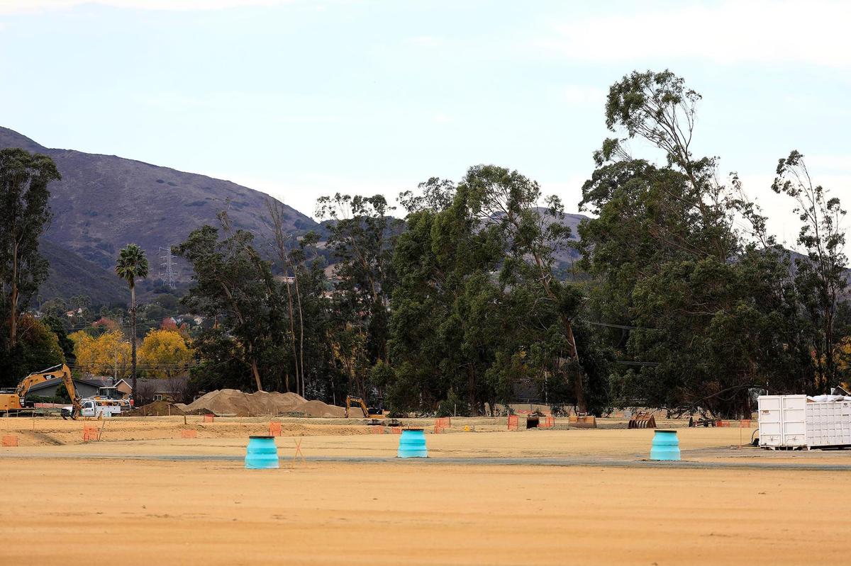 San Luis Ranch development is moving along. This part of the project with be where the multi-family homes will be built.