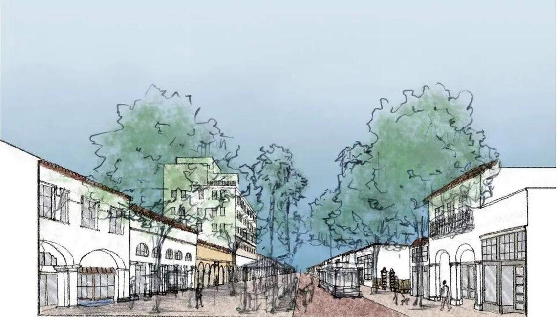A rendering of the 700 block of State Street.