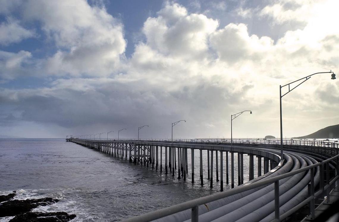 The Cal Poly Pier in Avila Beach.
