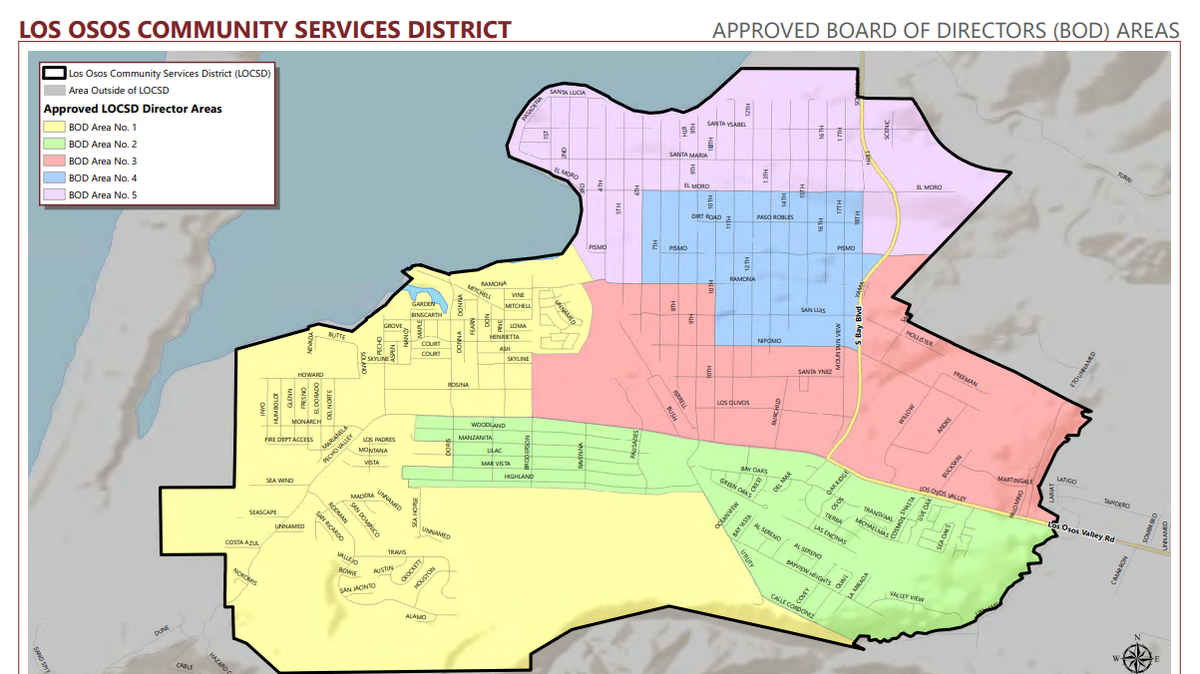 The Los Osos Community Services District will accept applications for Districts 3 and 5 until Sept. 25, 2024.