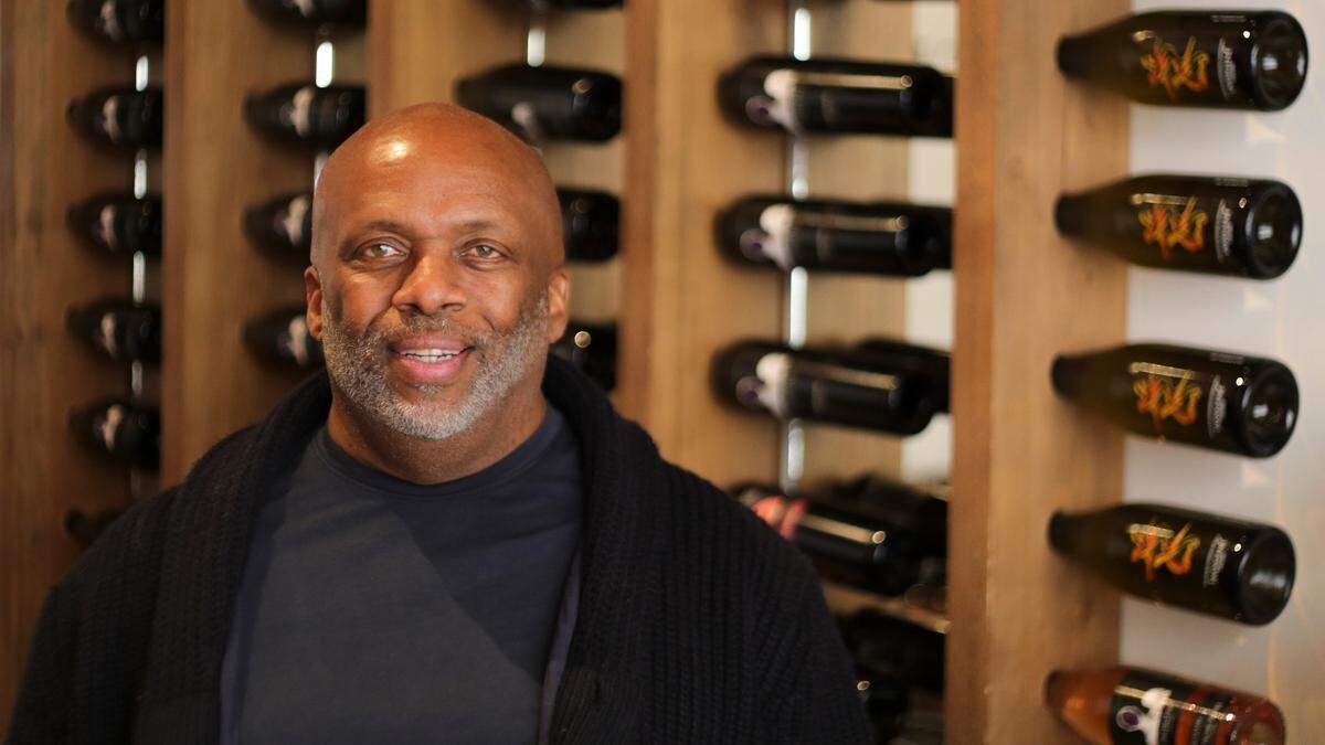 Raymond Smith, owner/winemaker with Indigené wines, seen here on March 12, 2025, was recently recognized in the prestigious San Francisco Chronicle Wine Competition.