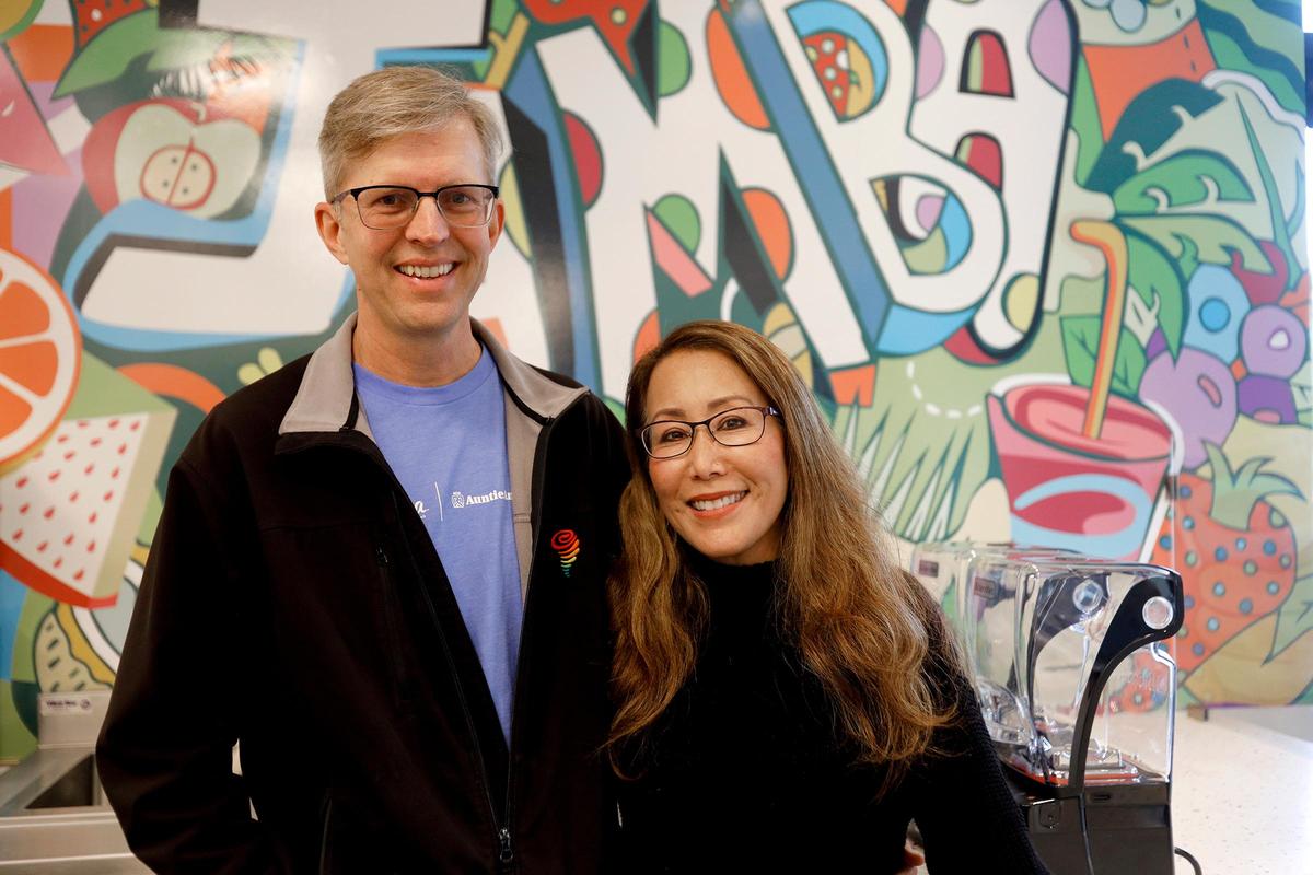 Jeff and Linda Olds will open new Jamba and Auntie Anne’s stores in Atascadero on Friday, December 6, 2019.