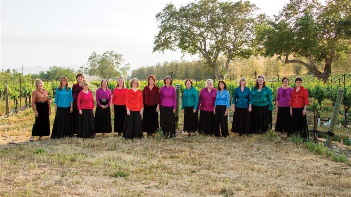 Canzona Women’s Ensemble performs with Brillante String Quartet on Saturday at Mission San Luis Obispo de Tolosa.