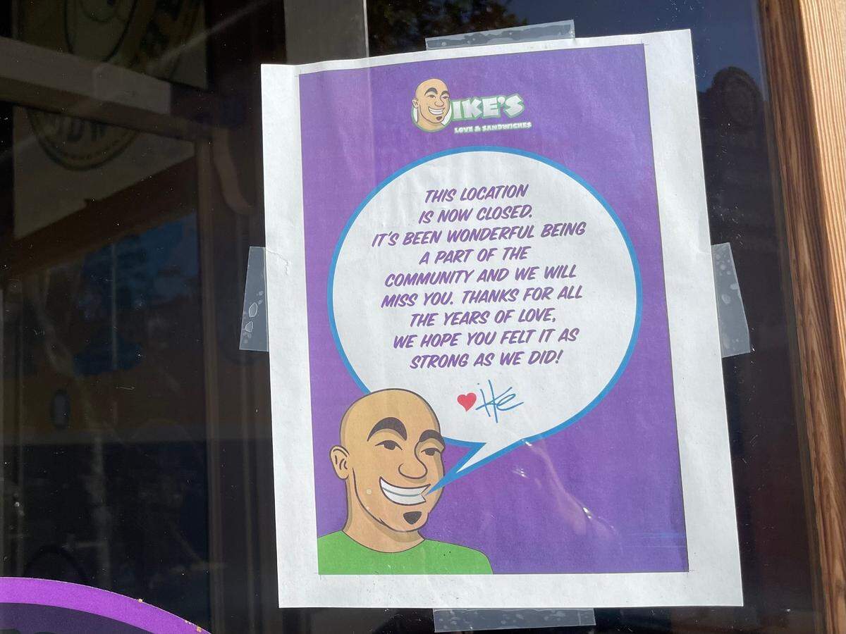 After five years in business, Ike’s Love and Sandwiches abruptly closed its downtown San Luis Obispo doors in early November 2024.