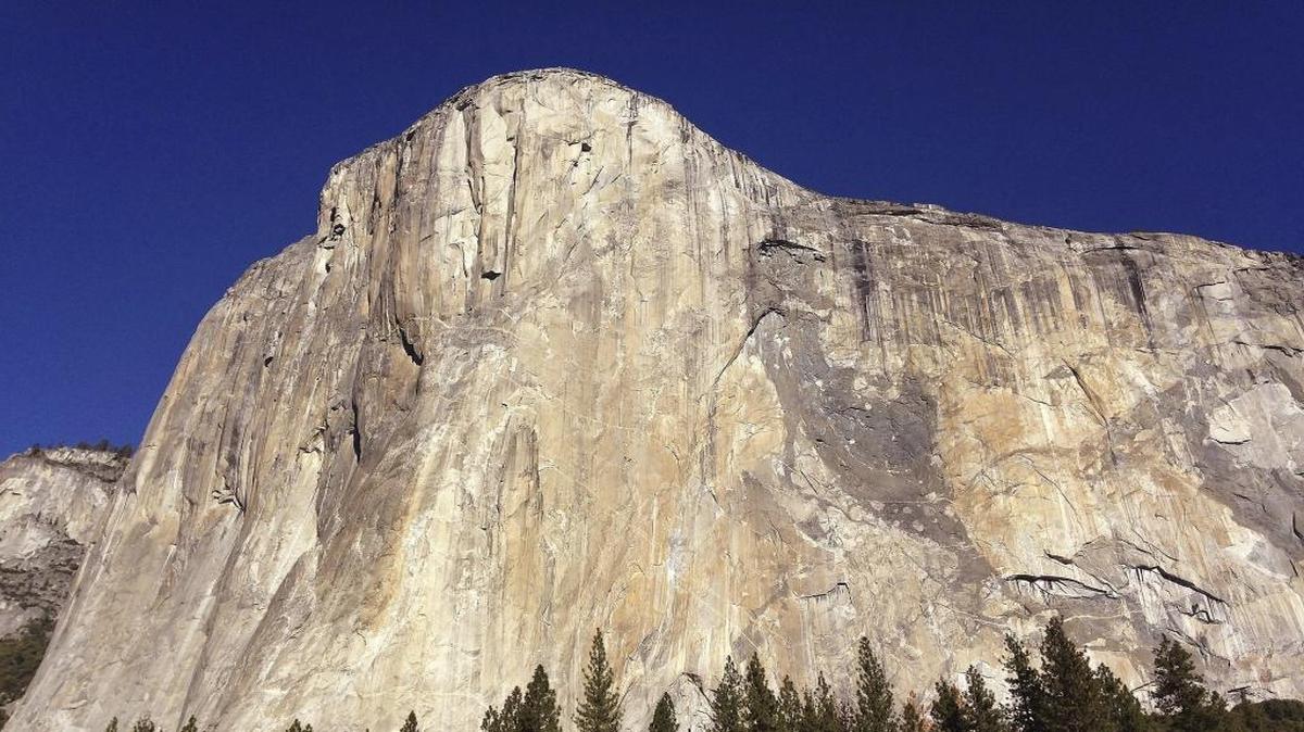 File photo shows El Capitan in Yosemite National Park from Jan. 14, 2015,