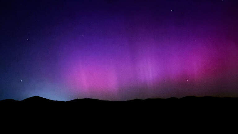 Northern lights visible in the skies over northern SLO County. See the photos