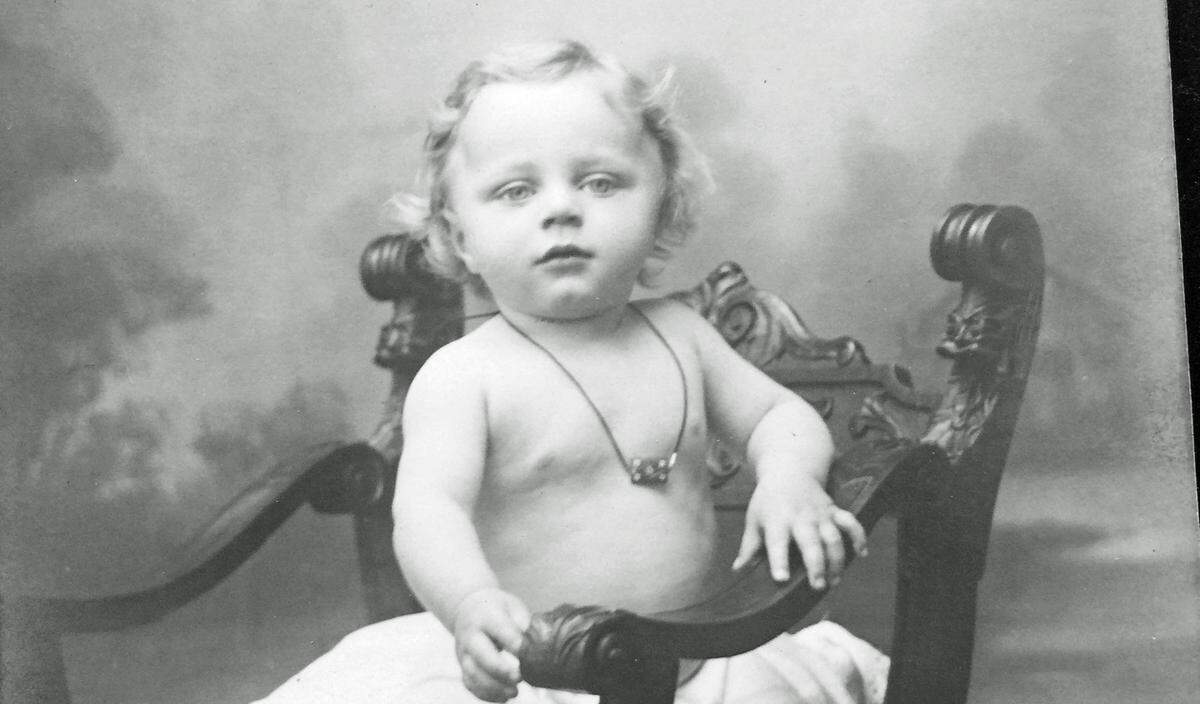 Eddie Borradori, born in 1914, grew up to be a mechanic at Borradori Garage in Cayucos.