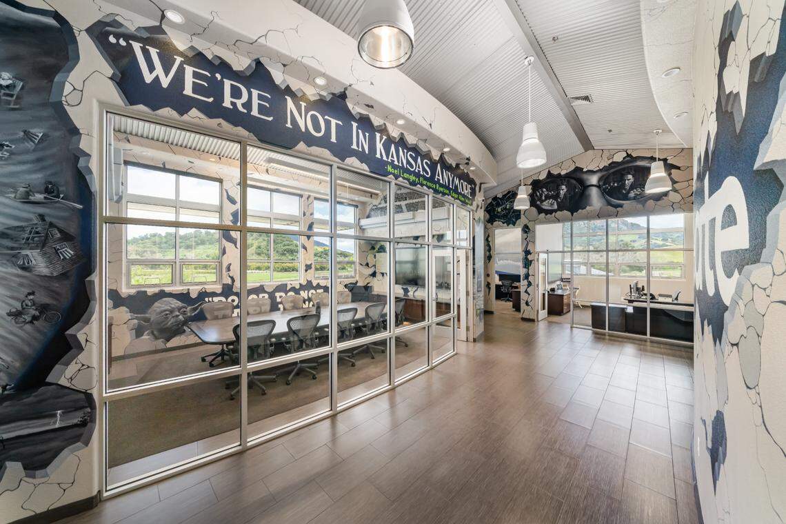 The software company SoCreate unveiled a series of murals at the Cal Poly Technology Park on Thursday, Aug. 29, 2024.