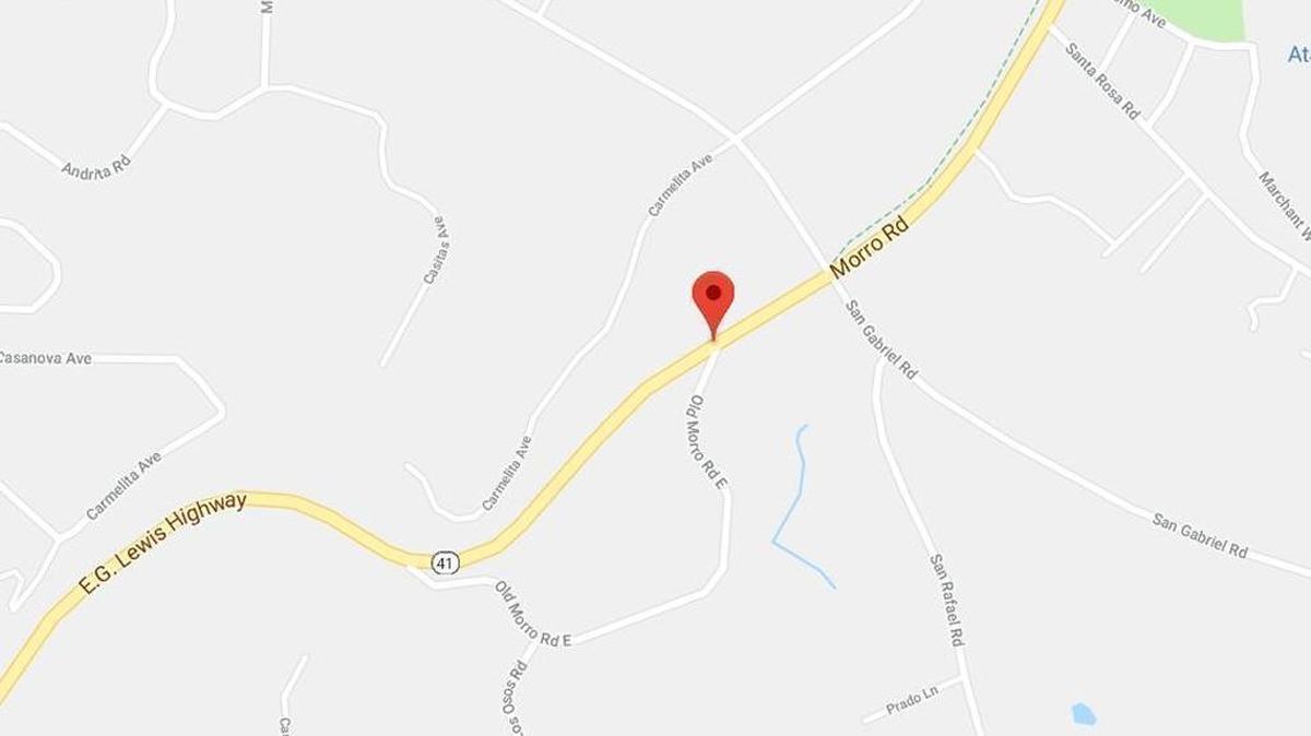 A vehicle crash into a power pole caused officials to close Highway 41 in both directions at Old Morro Road East in Atascadero on Thursday.