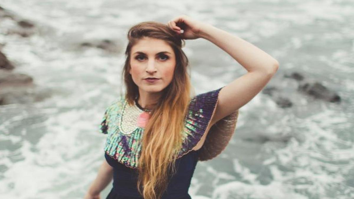 Nicole Stromsoe performs Wednesday at Sculpterra Winery & Sculpture Garden in Paso Robles.