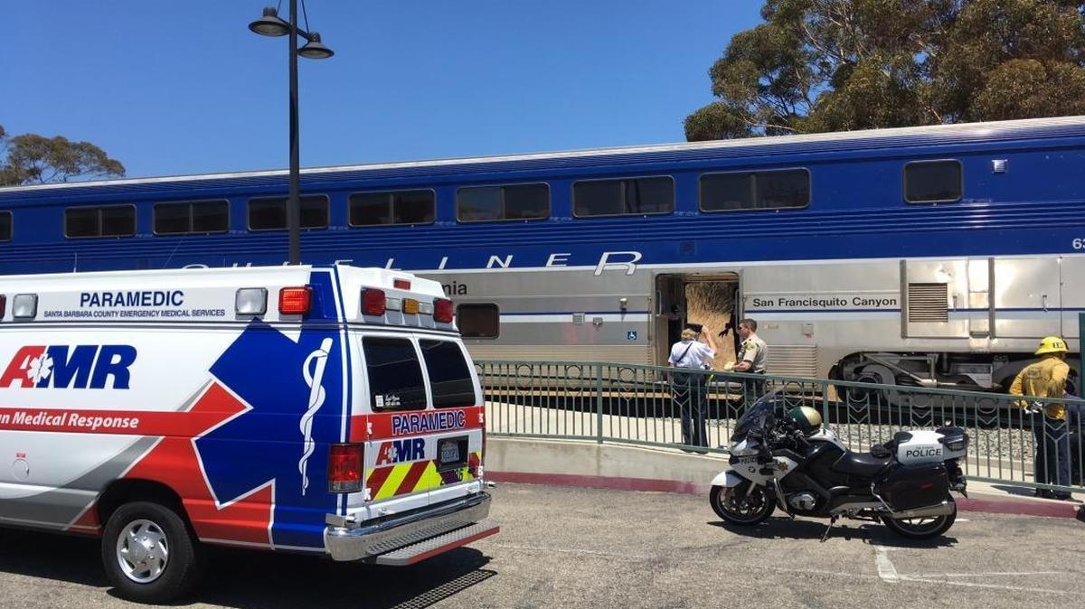 A woman in her mid-60s was hit and killed by a train in Goleta Wednesday, July 26, 2017, in the same area where a bicyclist was fatally struck on July 20, 2017.