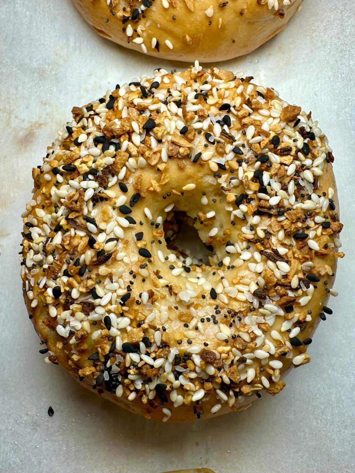 This everything bagel is among the gluten-free baked goods sold by Los Osos business Salty Bagel.