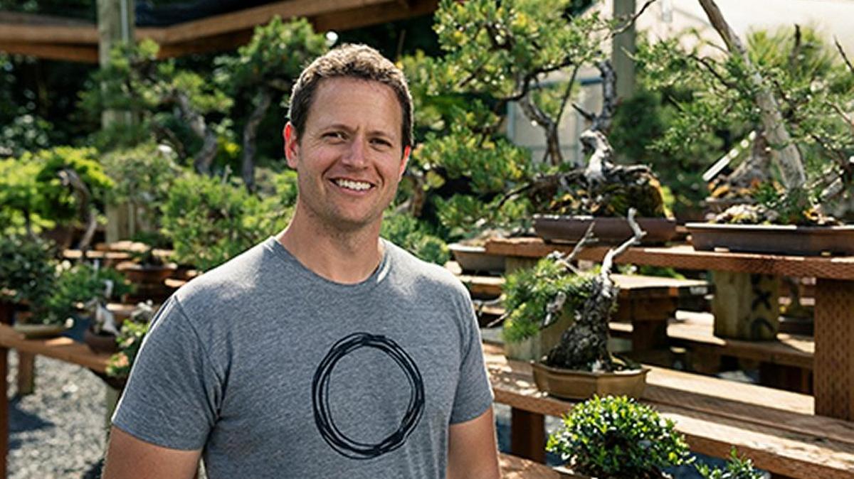 Bonsai artist Ryan Neil graduated from Cal Poly in 2004.