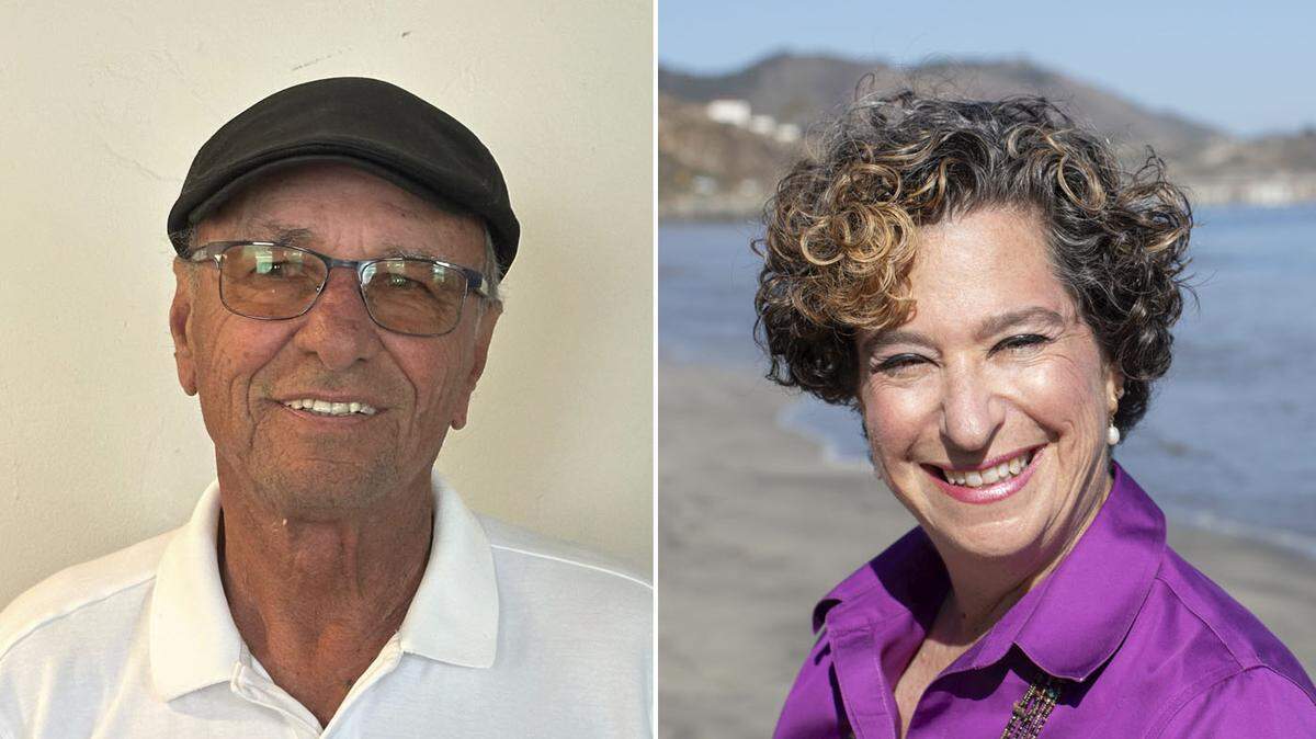 Two candidates are competing for the Division 2 seat on the Harbor Commission: commercial fisherman Richard Rosario Scangarello Sr., 75, and retired city executive Katie Lichtig, 63.