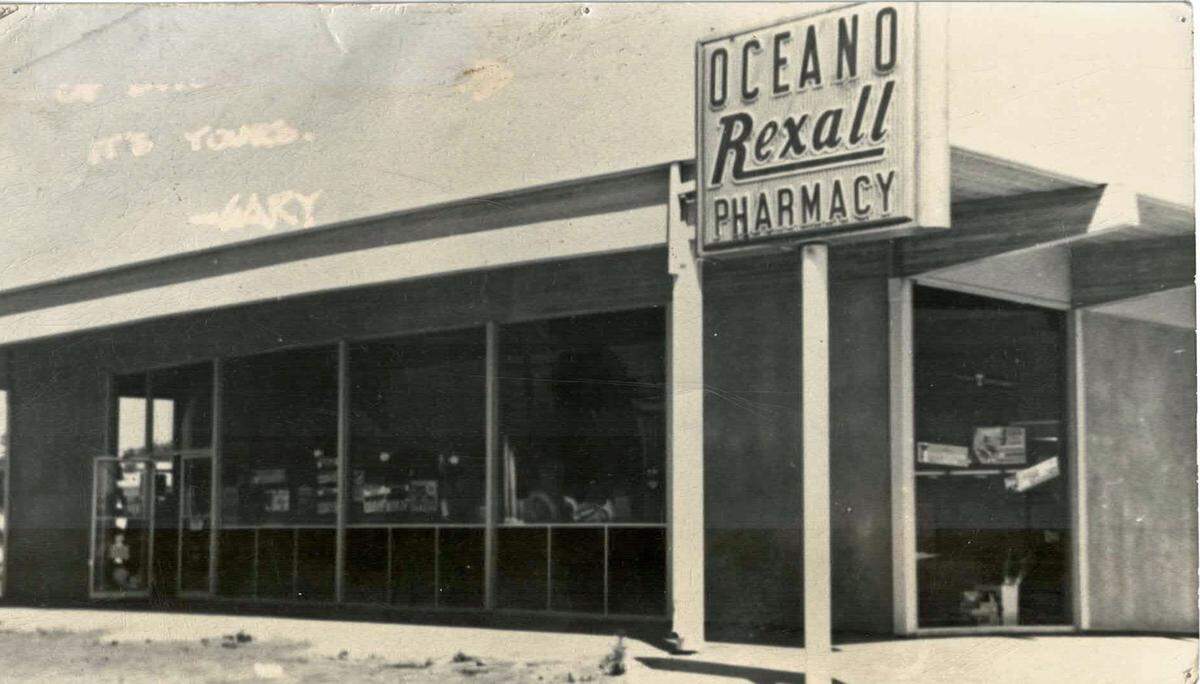 Before it opened as The Great American Melodrama & Vaudeville in 1975, this Oceano building had housed a Rexall drug store and a service club.