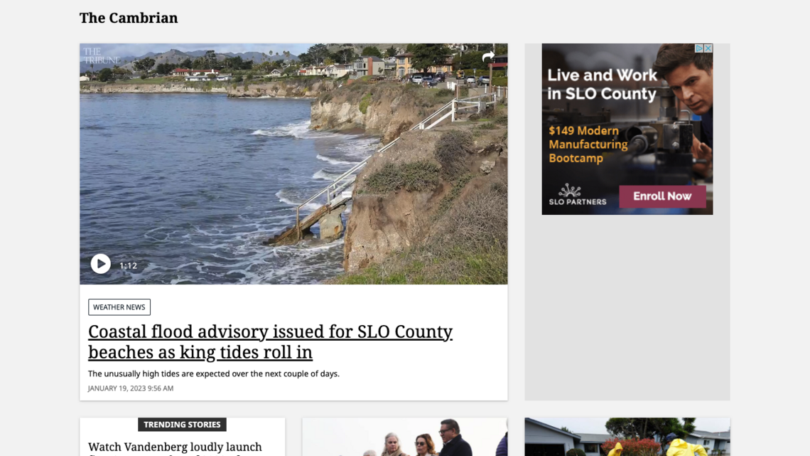 The Cambrian will soon be digital only. Sign up for our free weekly newsletter
