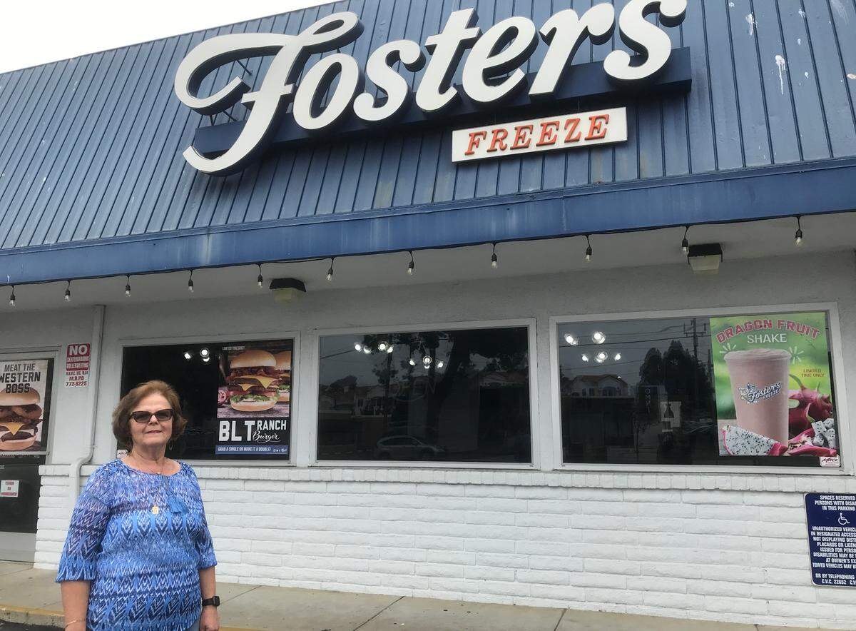 Soula Rangousses and her husband Constantine “Gus” Rangousses have owned the Morro Bay Fosters Freeze franchise since 1987.
