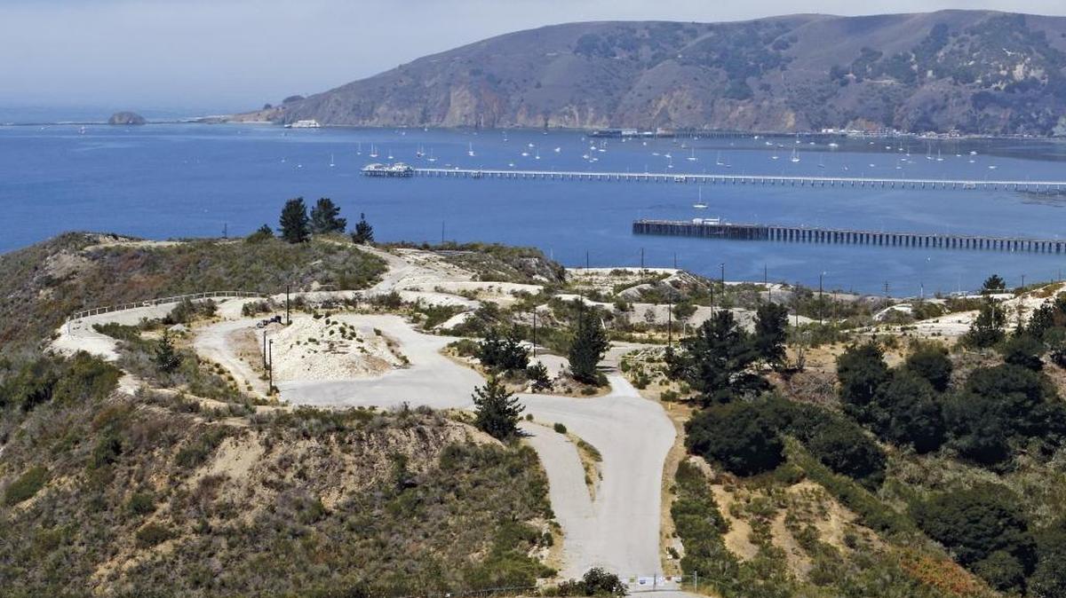 The former Unocal tank farm property, now owned by Chevron, overlooks Avila Beach. The company is working to clean up some remaining hydrocarbon pollution that is seeping into tide pools below.
