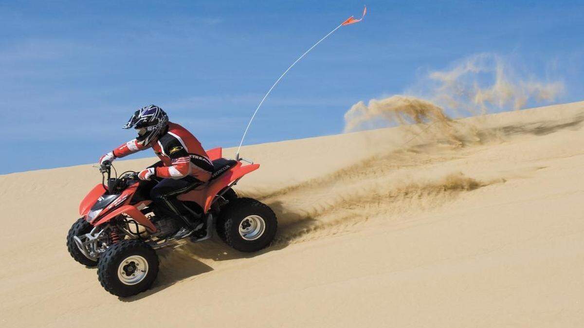 The Oceano Dunes State Vehicular Recreation Area is the only park in California where vehicles are allowed on the beach.