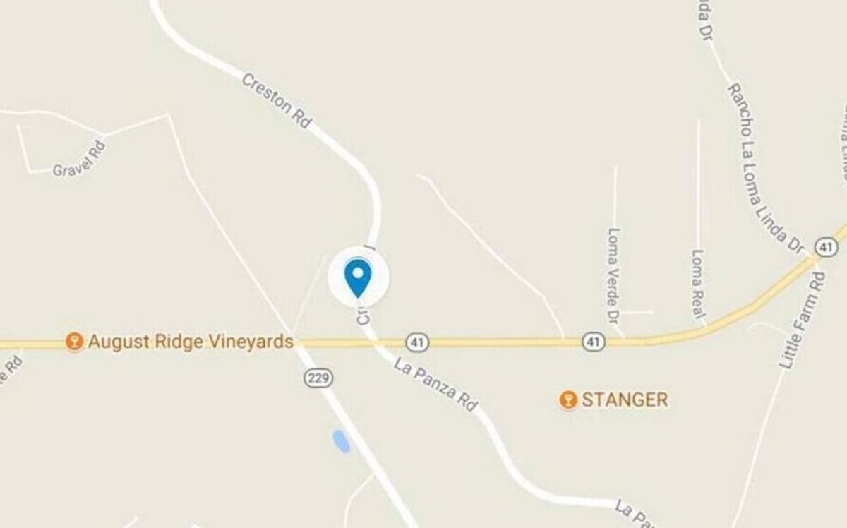 A single-car crash on Creston Road north of Highway 41 that killed one person was caused by drunk driving, the CHP said.