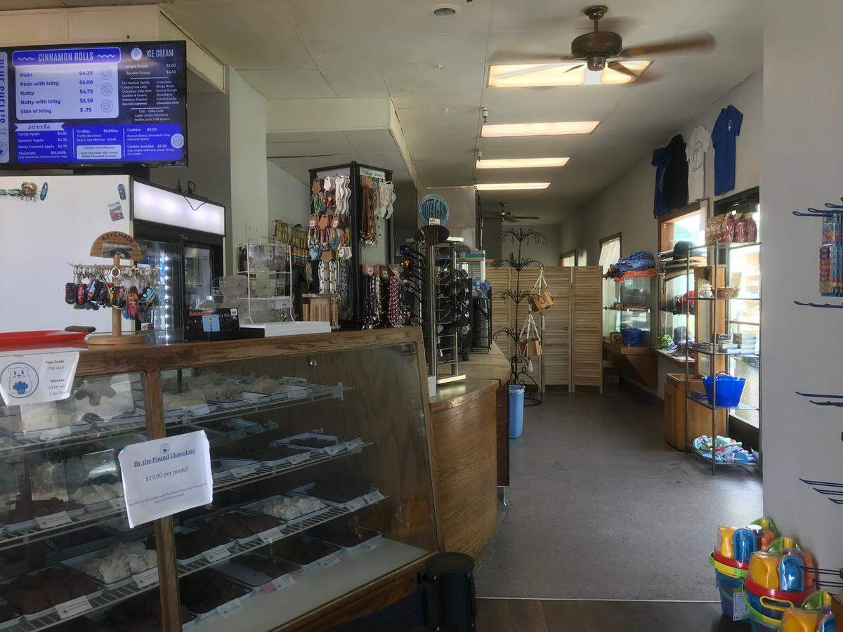 Rachelle Fleischmann has made some decor changes to Blue Shell’s Sweets & Treats in Morro Bay.