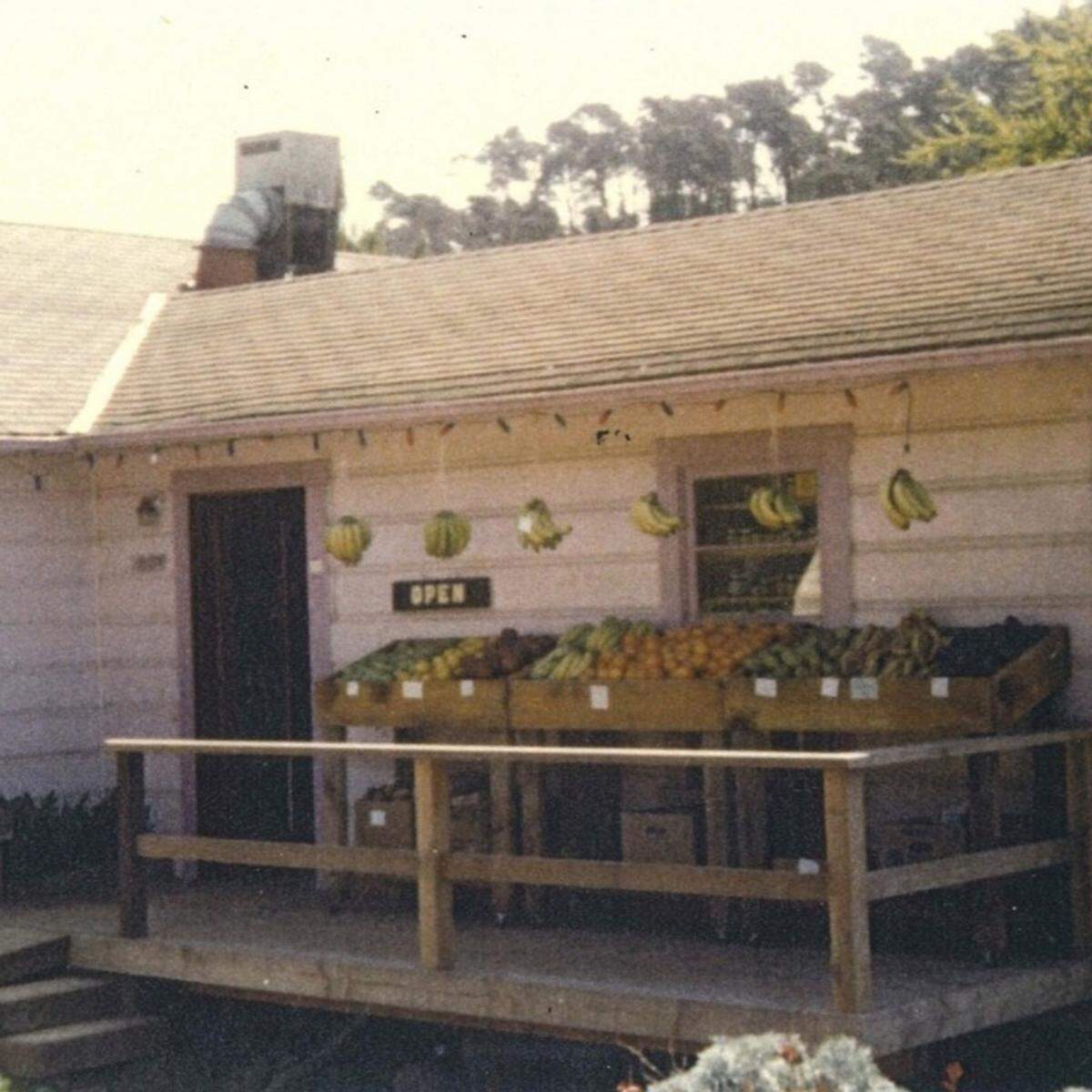This tiny structure was Honeysuckle health foods before Robin and Shanny Covey converted the Cambria shop to Robin’s Nest and then Robin’s Garden Cafe. That was the first in the series of restaurants founded and run by the Coveys since 1979 in San Luis Obispo County. Three are still going strong: Robin’s in Cambria; Novo and Luna Red in San Luis Obisipo.
