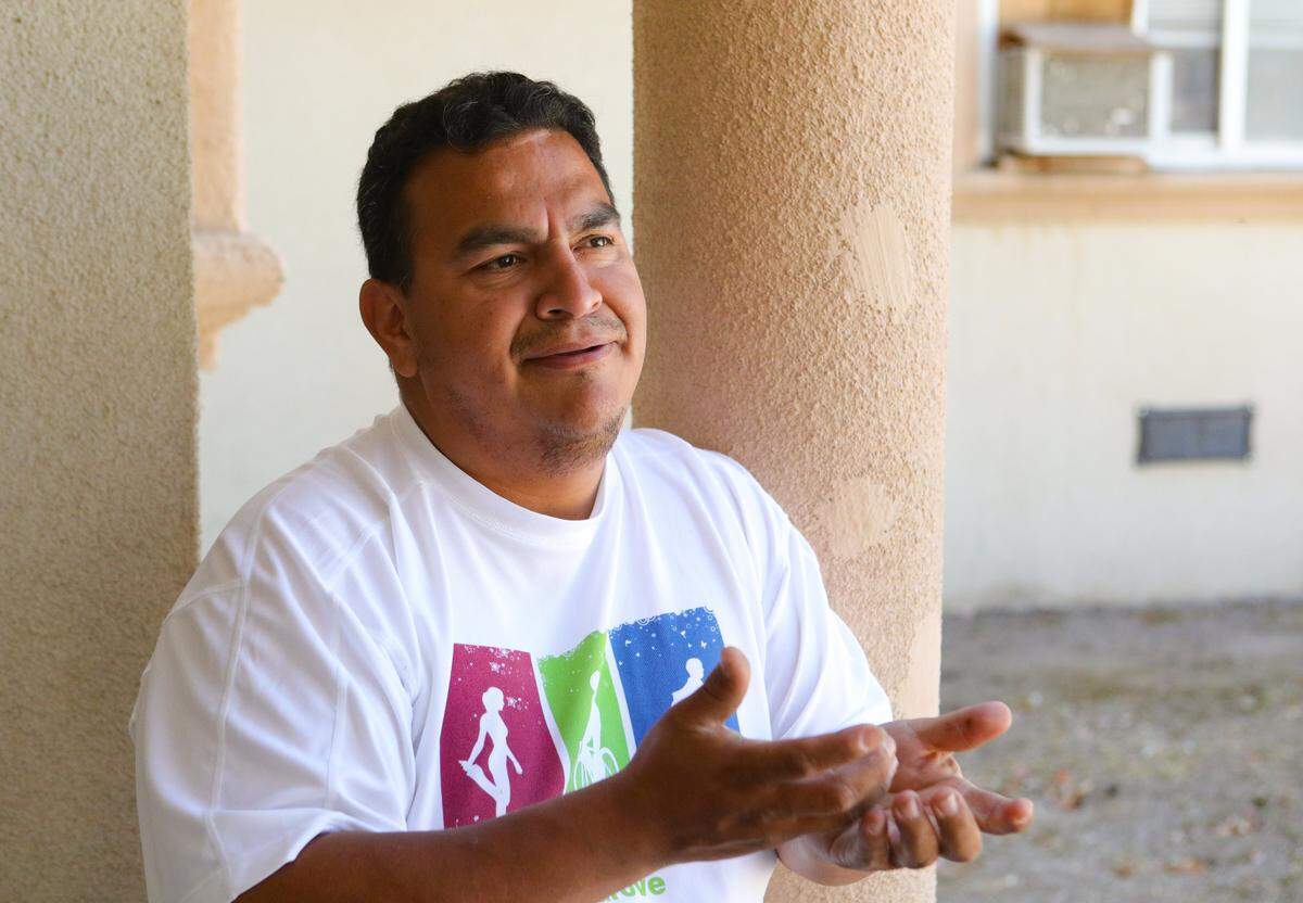 Francisco Ramirez a three-year resident of Grand View Apartments, said black mold, bedbug bites, roaches and mice are common at the Paso Robles complex.