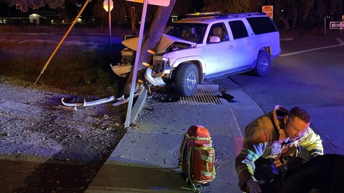 Suspected DUI crash in SLO causes power outage, road closure | San Luis ...