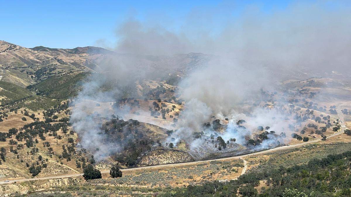 The Gifford Fire has grown to 52 acres as of Friday evening, according to the Los Padres National Forest.