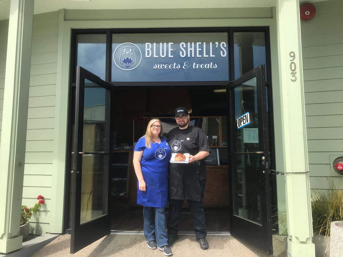 Rachelle and Nicholas Fleischmann are the new owners of Blue Shell’s Sweets and Treats in Morro Bay in the old Crills II location.