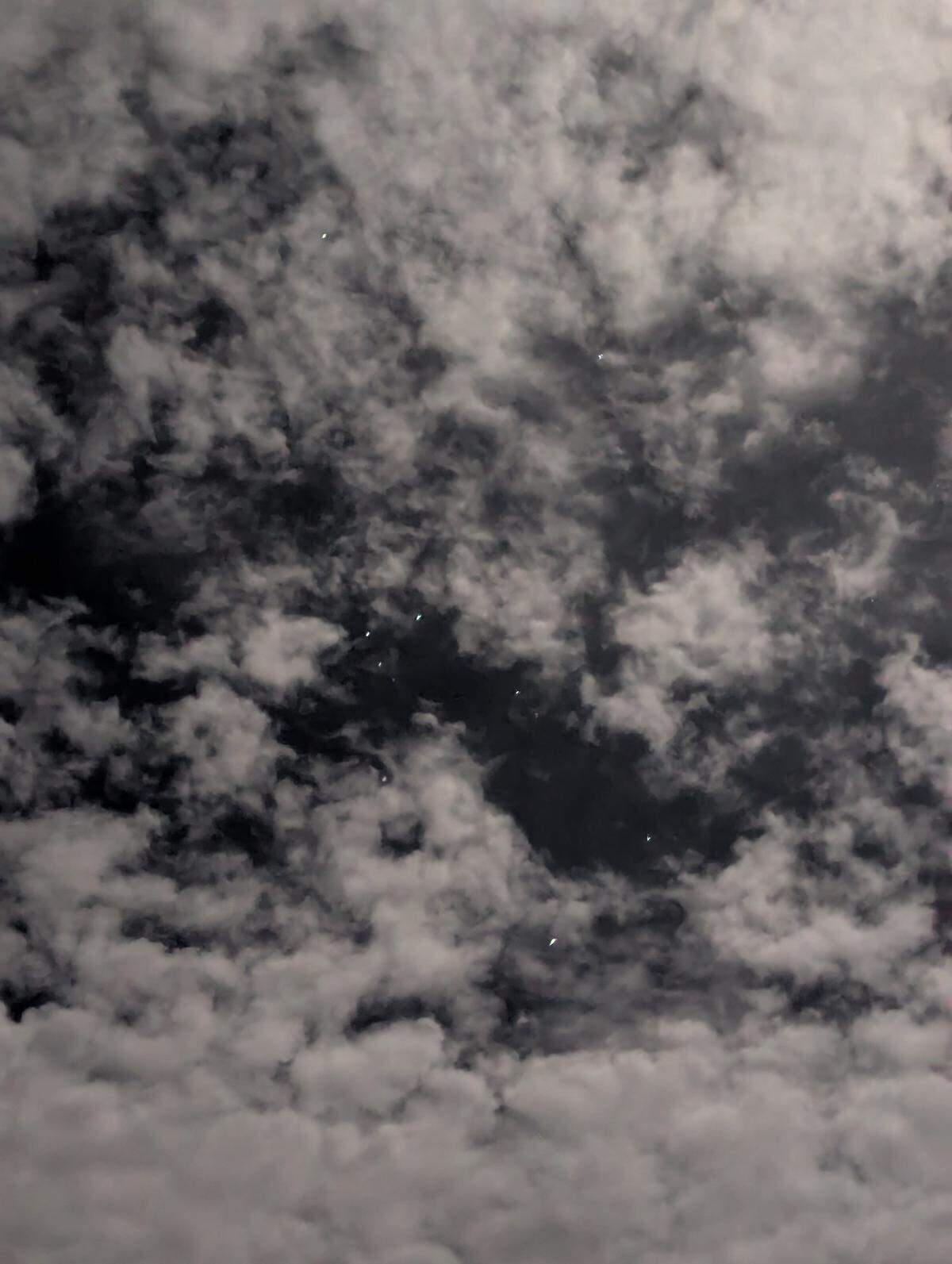 San Luis Obispo County resident Jenny Joseph spotted “abnormal” blinking lights over the Creston area on Dec. 14, 2024. She said the lights may have been drones.