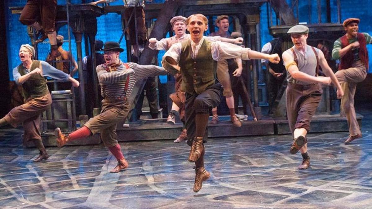 PCPA-Pacific Conservatory Theatre’s production of “Disney’s Newsies The Musical” plays through Sunday at the Solvang Festival Theater.