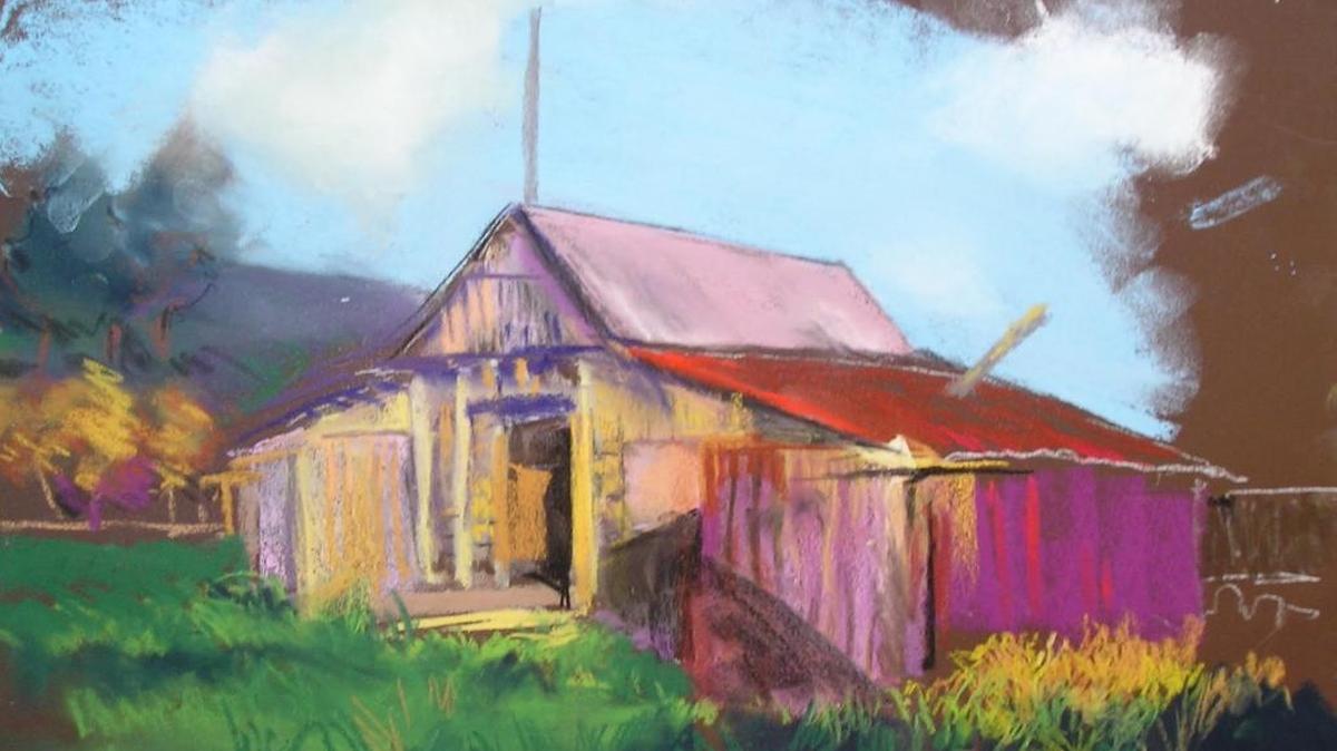 Joan Sullivan’s painting “Pump House, Bonetti Ranch” is part of the “Homage to the Ranches” group art exhibition on display at Art Center Morro Bay. There will be a reception for the exhibition from 2 to 4 p.m. Sunday, May 7, 2017.