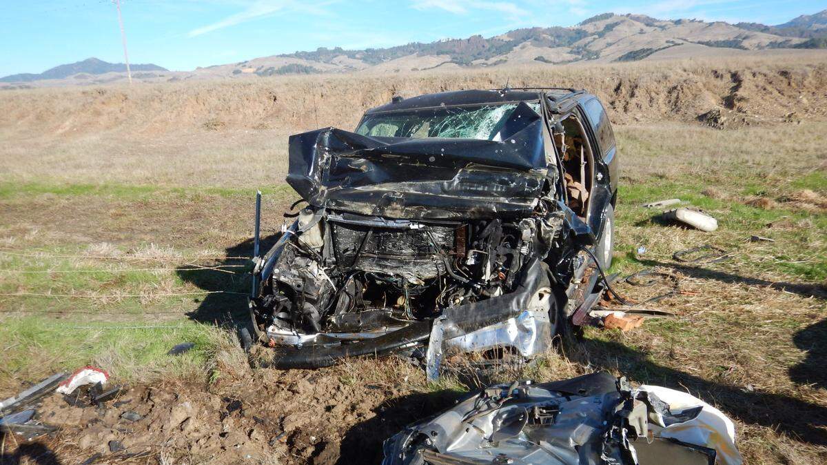 Cambria resident Mark Seidel was killed when his 2005 Chevy Tahoe collided with an empty construction vehicle on Highway 1 near Hearst Castle on Monday, Dec. 11, 2023.
