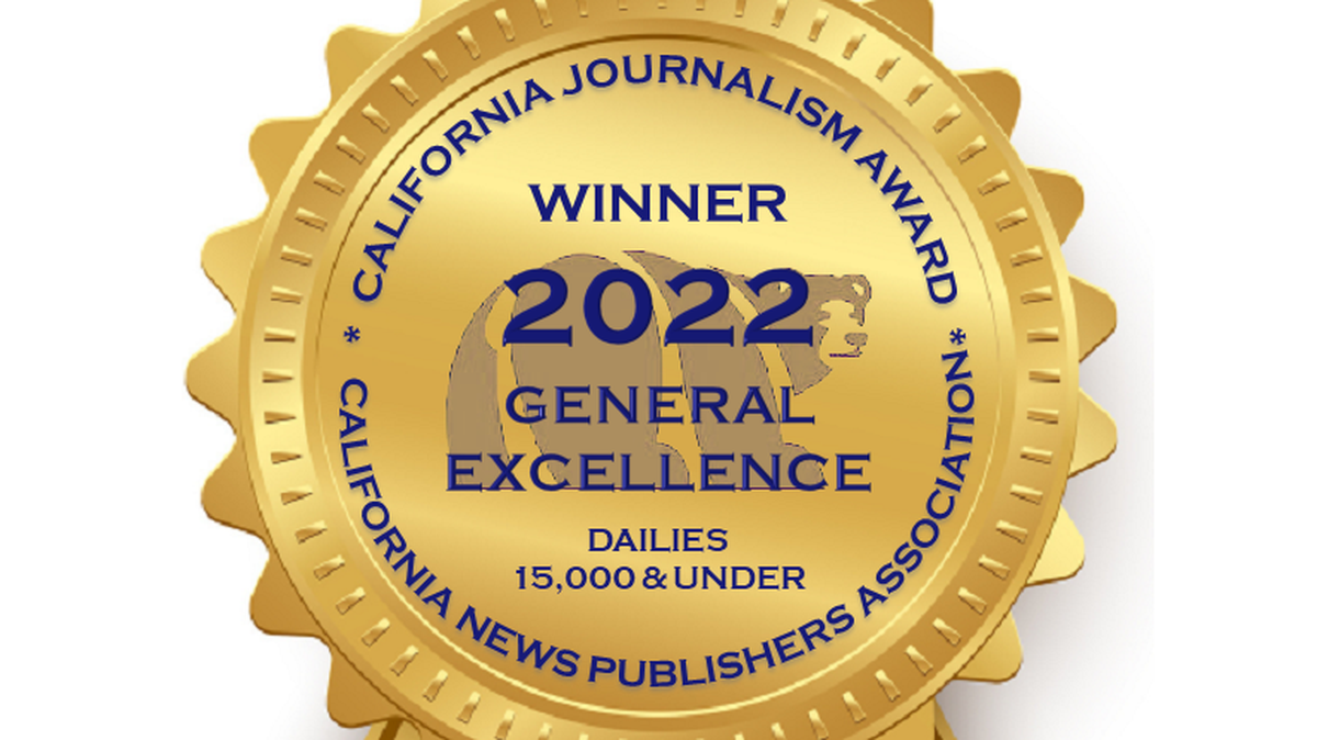 The Tribune in San Luis Obispo won first place for general excellence in the 2022 California Journalism Awards. It was one of 20 awards won by the staff for its work last year.