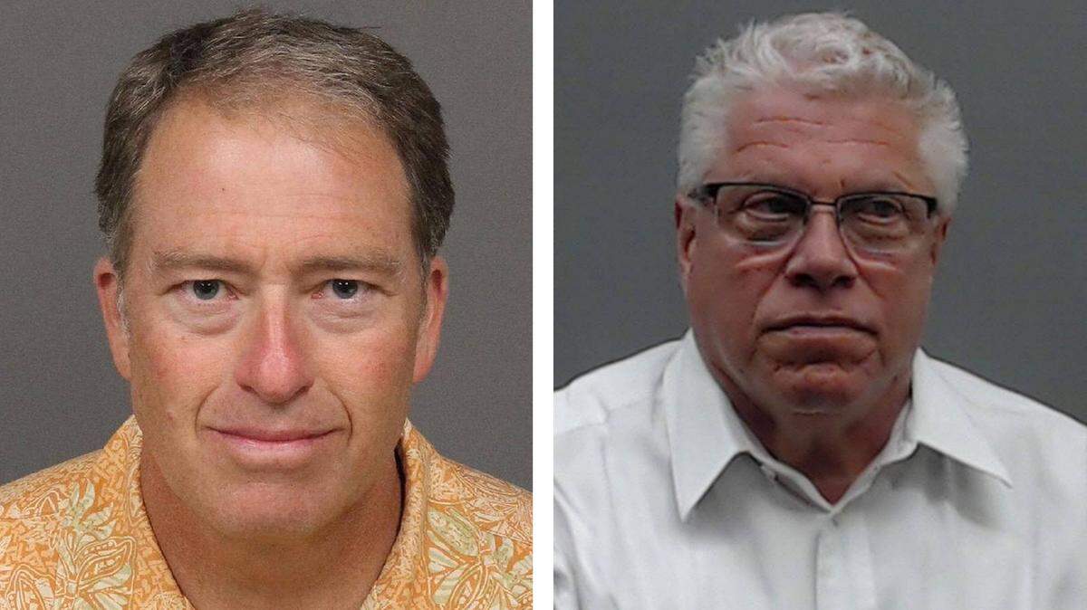 Manse on Marsh owner Christopher Edward Skiff, left, and former administrator Gary Lee Potts.