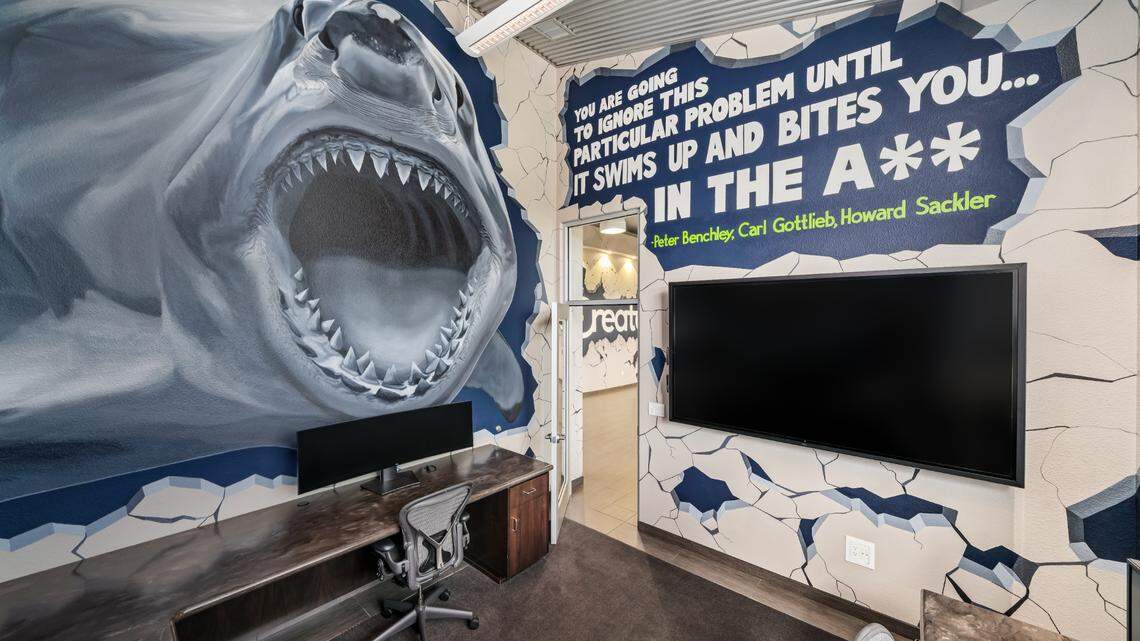 Business at Cal Poly Tech Park unveils dramatic murals alongside software launch. See the art