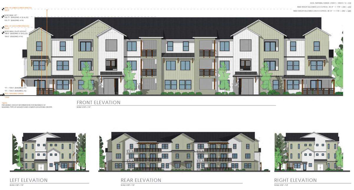 A mixed-use condominium project will bring 280 homes to 600 Tank Farm Road in San Luis Obispo.