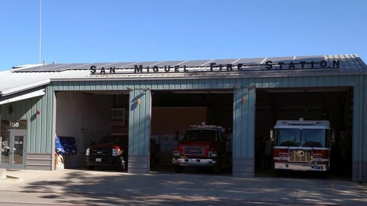 Solar panels have been installed atop the San Miguel Community Services District fire station. The district is holding elections for two four-year seats on its board of directors.