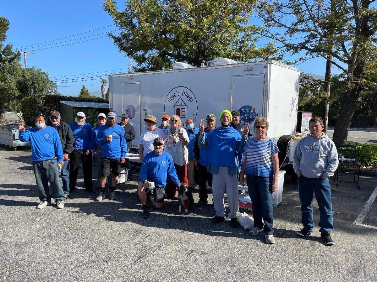 Hope’s Village is ending its Showers of Hope operation of more than five years. This image shows the volunteers who helped it run each Saturday.
