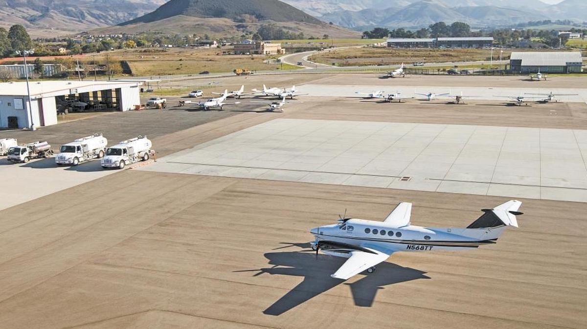 The San Luis Obispo County Regional Airport.