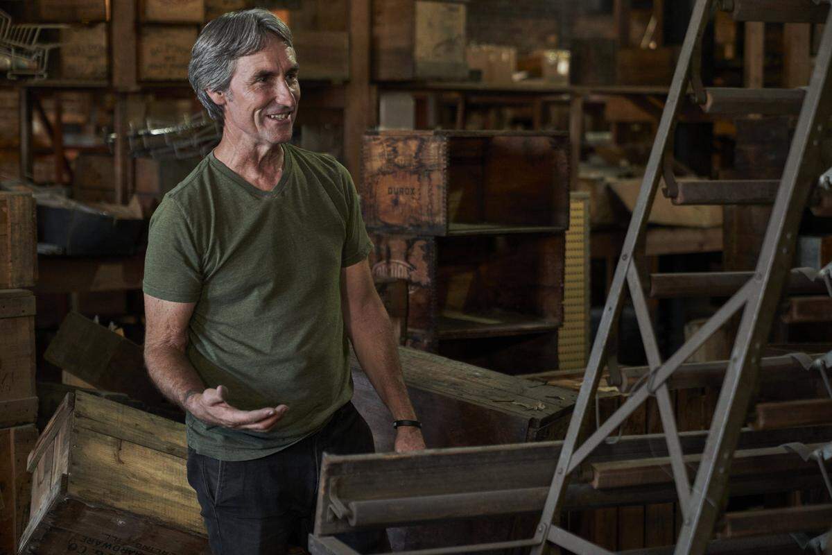 Mike Wolfe and his team on the “American Pickers” television show will be looking for antiques in California in September 2023.