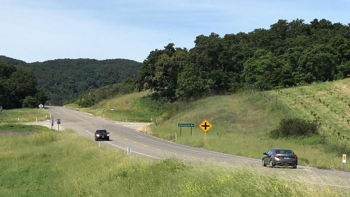 The Highway 46 West and Vineyard Drive intersection.