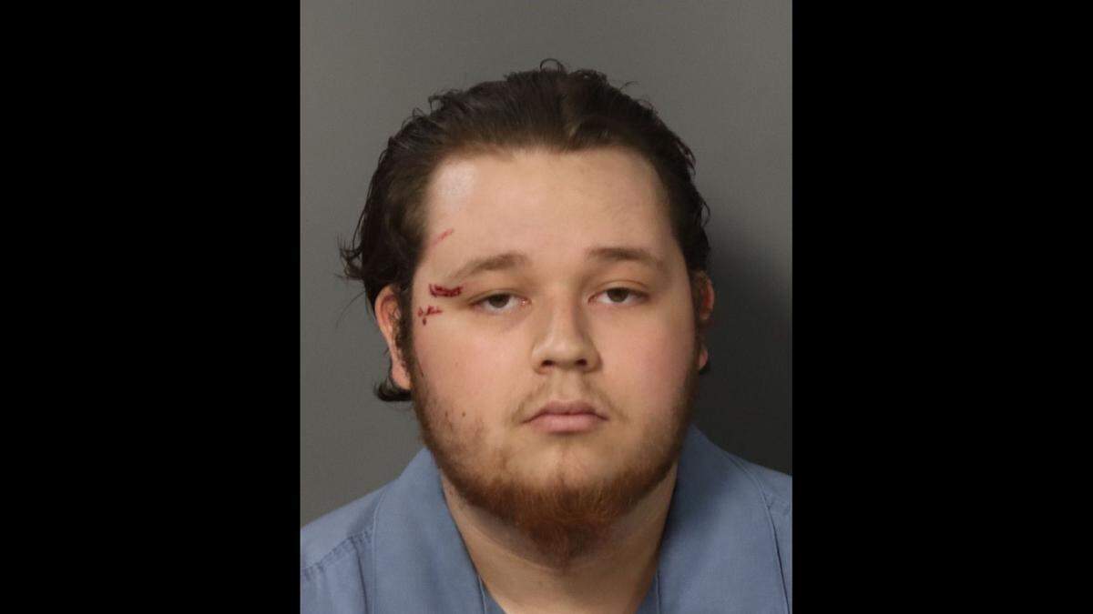 Nathaniel McGuire, 20, of Santa Maria is accused of throwing a bomb that injured six people at the Santa Maria Superior Courthouse on Sept. 25, 2024.