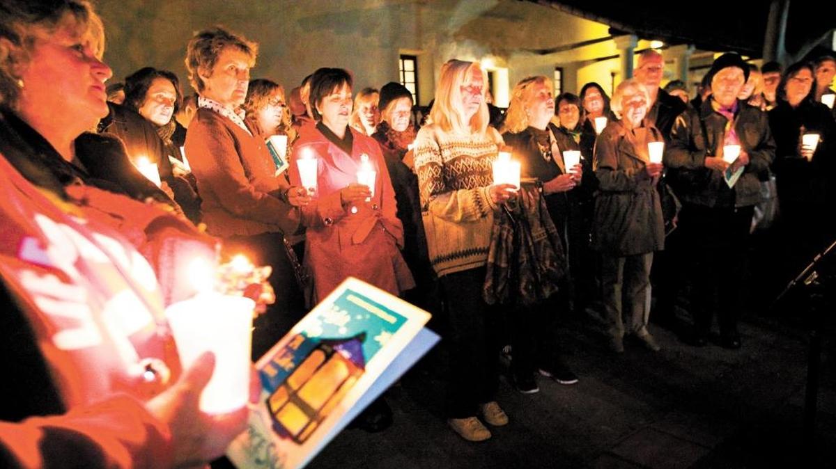A Light Up a Life ceremony in 2013.